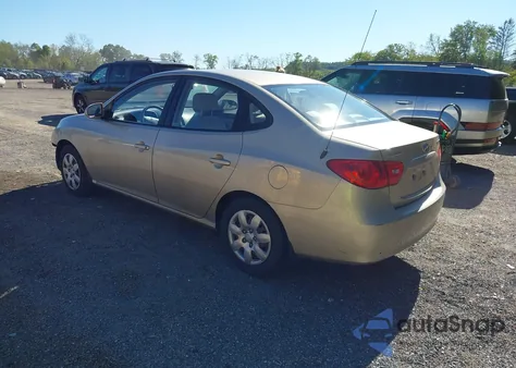 2007 Hyundai Elantra Gls/Limited/Se from USA, damaged, VIN KMHDU46DX7U124766